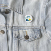 Happy Oaster mit einem Baby Chick Button (Beispiel)