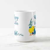Happy Oaster mit einem Baby Chick Kaffeetasse (Mittel)