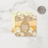 Happy Oaster Mitteilungskarte (Vorderseite/Rückseite Beispiel)