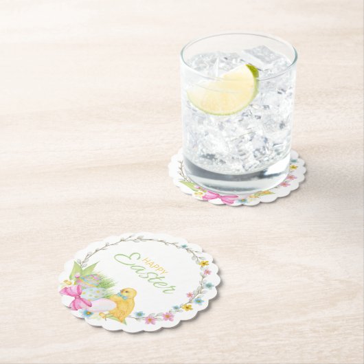 Happy Oaster Modern Chick Eggs Blumenstrauß Untersetzer (Vor Ort)