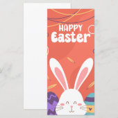 Happy Oaster Money Holder Geschenkkarte Ei (Vorne/Hinten)
