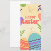 Happy Oaster Money Holder Geschenkkarte Ei (Vorne/Hinten)