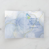 Happy Oaster Mountain Bluebird Urlaubskarte Feiertagskarte (Innenseite)