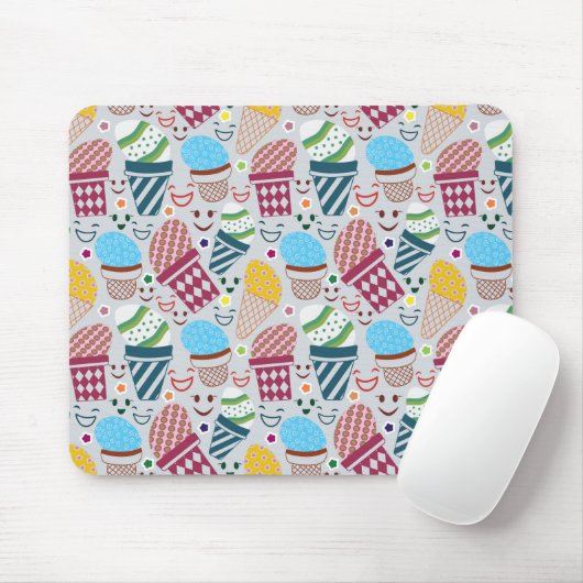 Happy Oaster Mousepad (Mit Mouse)