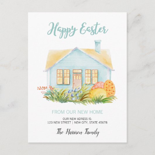 Happy Oaster Moving Ankündigung (Vorderseite)