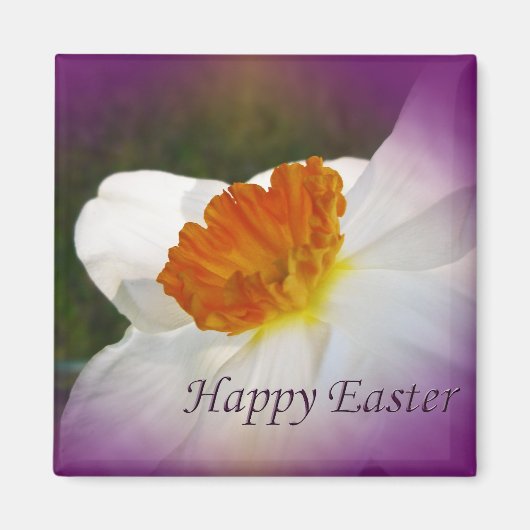 Happy Oaster Narcissus - Springtime Beauty Magnet (Vorne)