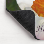 Happy Oaster Narcissus - Springtime Beauty Mousepad (Ecke)