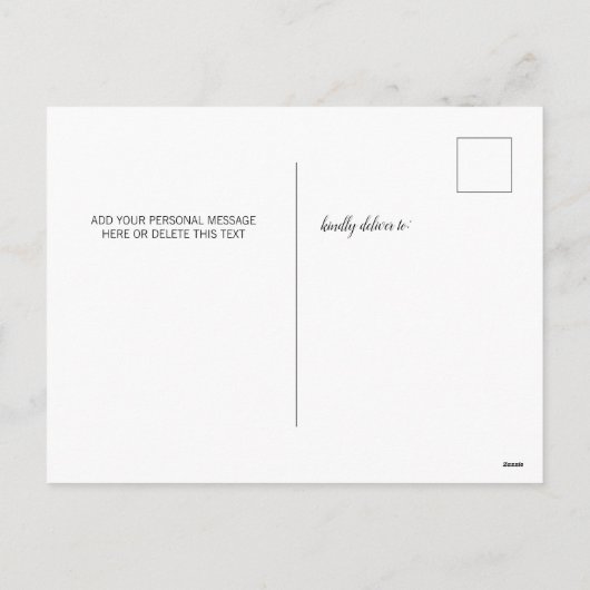 Happy Oaster New Zuhause Ankündigung (Rückseite)