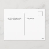 Happy Oaster New Zuhause Ankündigung (Rückseite)