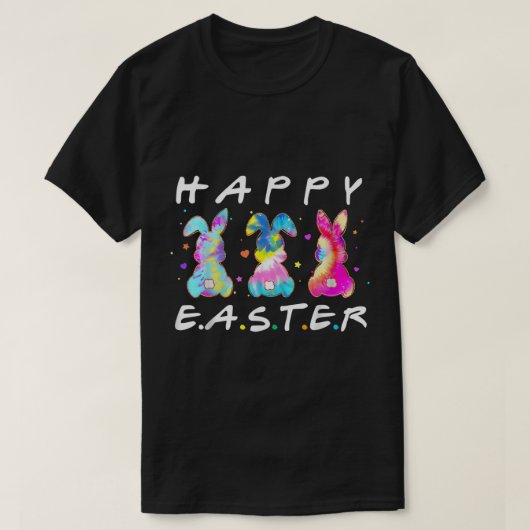 Happy Oaster Niedlich Bunny Family Matching Oster T-Shirt (Design vorne)