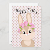 Happy Oaster Niedlich Bunny Feiertagskarte (Vorne/Hinten)