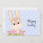 Happy Oaster Niedlich Bunny Feiertagskarte (Vorderseite)