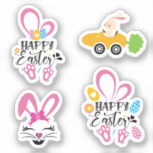 Happy Oaster Niedlich Bunny mit Eggs Collection Pa
