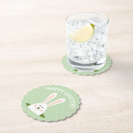 Happy Oaster Niedlich Bunny Untersetzer (Vor Ort)