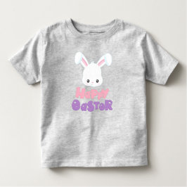 Happy Oaster, Niedlich Bunny, White Bunny, Rabbit Kleinkind T-shirt