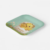 Happy Oaster Niedlich Chick in Egg Pastel Spring Pappteller (Gewinkelt)