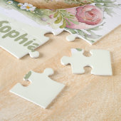 Happy Oaster Niedlich Egg personalisiert Jigsaw Pu Puzzle (Seite)