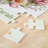 Happy Oaster Niedlich Egg personalisiert Jigsaw Pu Puzzle (Seite)