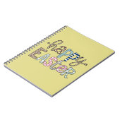 Happy Oaster Niedlich Floral Bunny Spring Leopard Notizblock (Linke Seite)