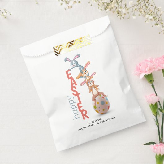 Happy Oaster Niedlich Funny Modern Bunny Rabbit Eg Geschenktütchen (Versiegelt)