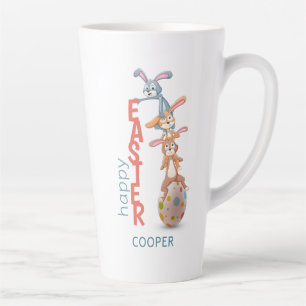 Happy Oaster Niedlich Funny Modern Bunny Rabbit Eg Milchtasse