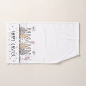 Happy Oaster Niedlich Oaster Bunnies Badhandtuch Set (Handtuch)