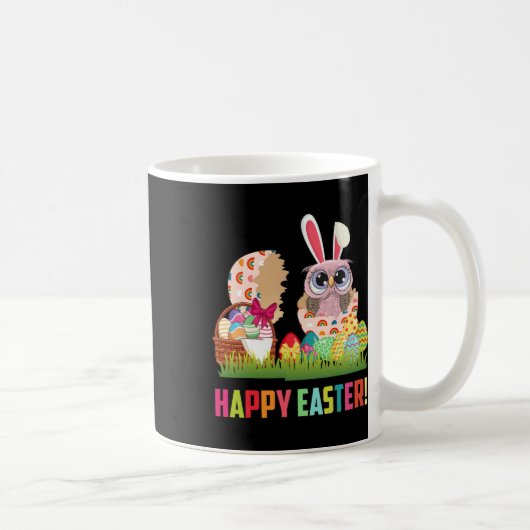 Happy Oaster Niedlich Owl Oldtimer Owl Lover Kaffeetasse (Rechts)