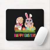 Happy Oaster Niedlich Owl Oldtimer Owl Lover Mousepad (Mit Mouse)