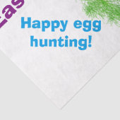 Happy Oaster Niedlich Yellow Chick Gruß Seidenpapier (Detail)