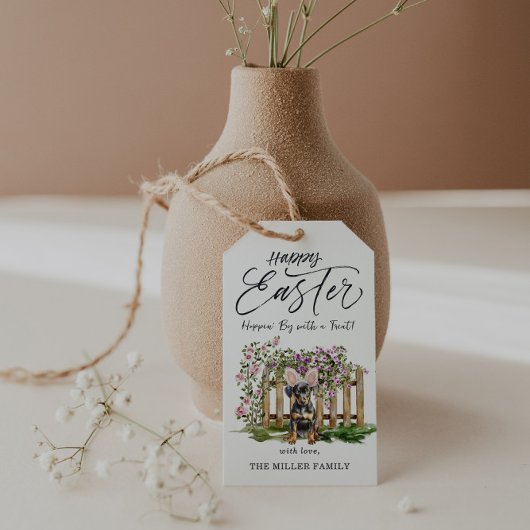 Happy Oaster | Niedlicher Welppy Bunny Geschenkanhänger