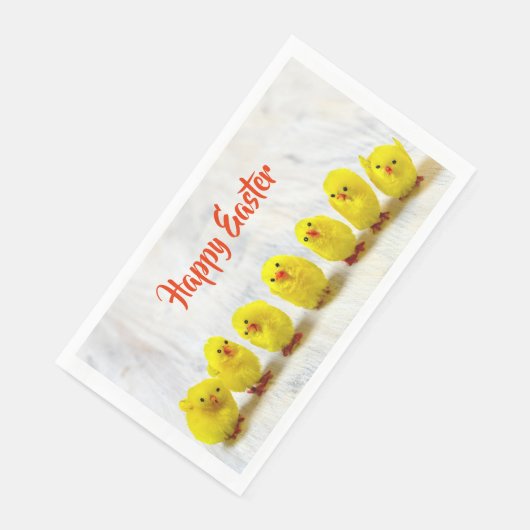 Happy Oaster niedliches Huhn Serviette (Ecke)