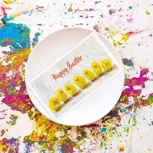 Happy Oaster niedliches Huhn Serviette