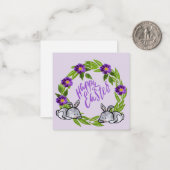 Happy Oaster Note Card Mitteilungskarte (Vorderseite/Rückseite Beispiel)