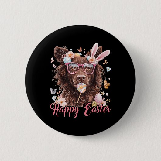 Happy Oaster Nova Scotia Duck Tolling Retriever Do Button (Vorderseite)