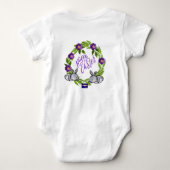 Happy Oaster One Piece Body Anzug Baby Strampler (Rückseite)