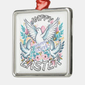Happy Oaster Ornament Aus Metall (Links)