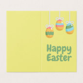 Happy Oaster Pack mit 25 Mini-Karten (Außenseite Aufgefaltet)