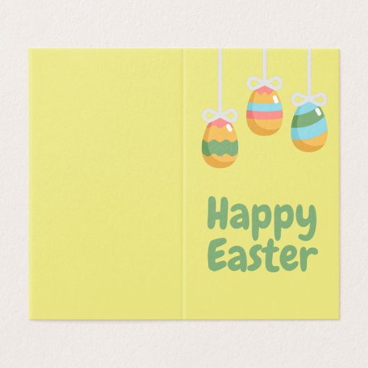 Happy Oaster Pack mit 25 Mini-Karten (Außenseite Aufgefaltet)