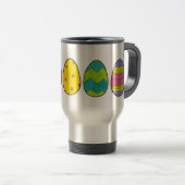 Happy Oaster Painted Egg Hunt Basket Eggs Reisebecher (VorderseiteRechts)
