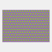 Happy Oaster Painted Eggs Basket Egg Hunt Geschenkpapier Set (Vorderseite 2)