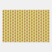 Happy Oaster Painted Eggs Basket Egg Hunt Geschenkpapier Set (Vorderseite)