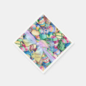 Happy Oaster Painted Eggs Napkins Serviette (Ecke)