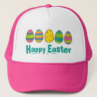 Happy Oaster Painted Springtime Egg Hunt Eggs