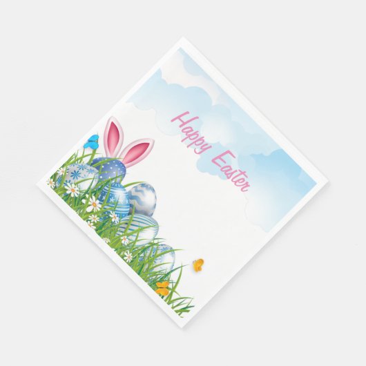 Happy Oaster Paper Napkin Serviette (Ecke)