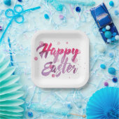 Happy Oaster Paper Plate Pappteller (Party)