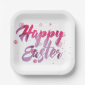 Happy Oaster Paper Plate Pappteller (Vorderseite)