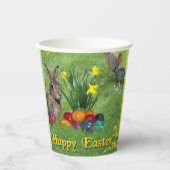 Happy Oaster Pappbecher (Vorderseite)