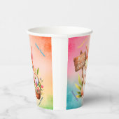 Happy Oaster Pappbecher (Rechts)