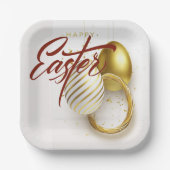 Happy Oaster Pappteller (Vorderseite)