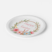 Happy Oaster Pappteller (Schrägansicht)